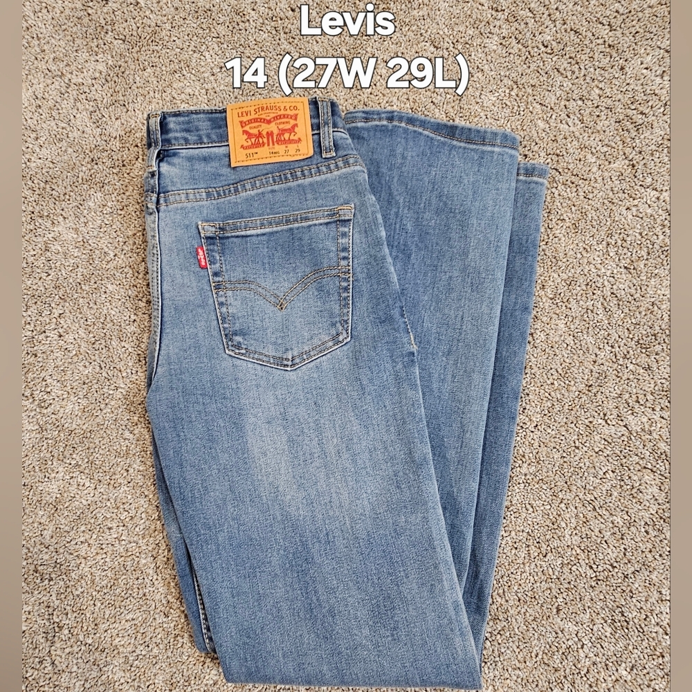 SOLD - 14 (27W 29L) | Levi's | 511 Boys Jeans